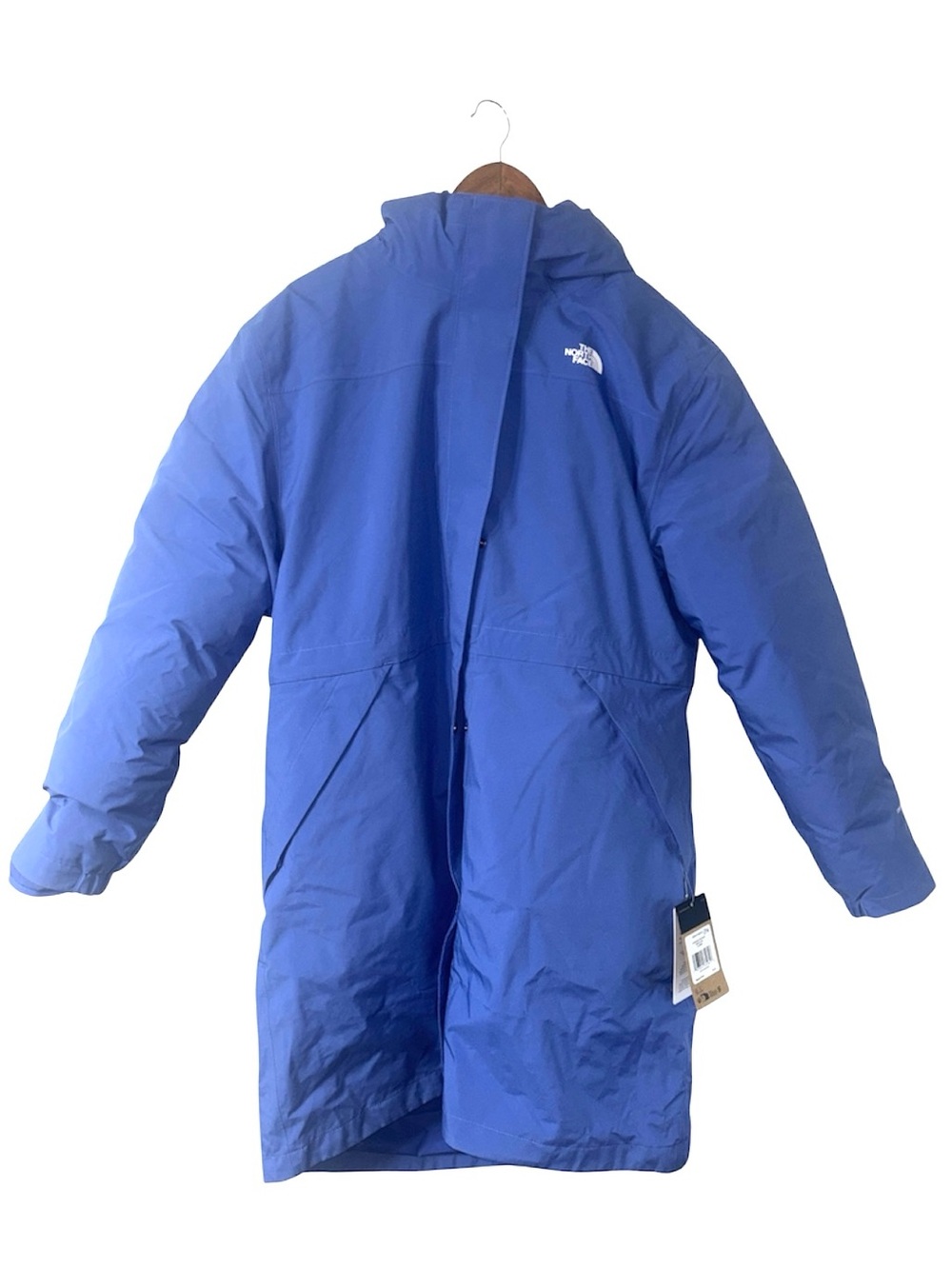 The North Face Down Parka Jacket Coat Sequoia Triclimate Periwinkle Blue Size XL